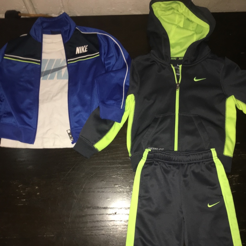 Nike kids therma fit and Polo set 3T